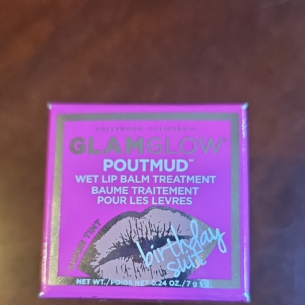 GLAMGLOW POUTMUD Wet Lip Balm - Sheer Pink Tint